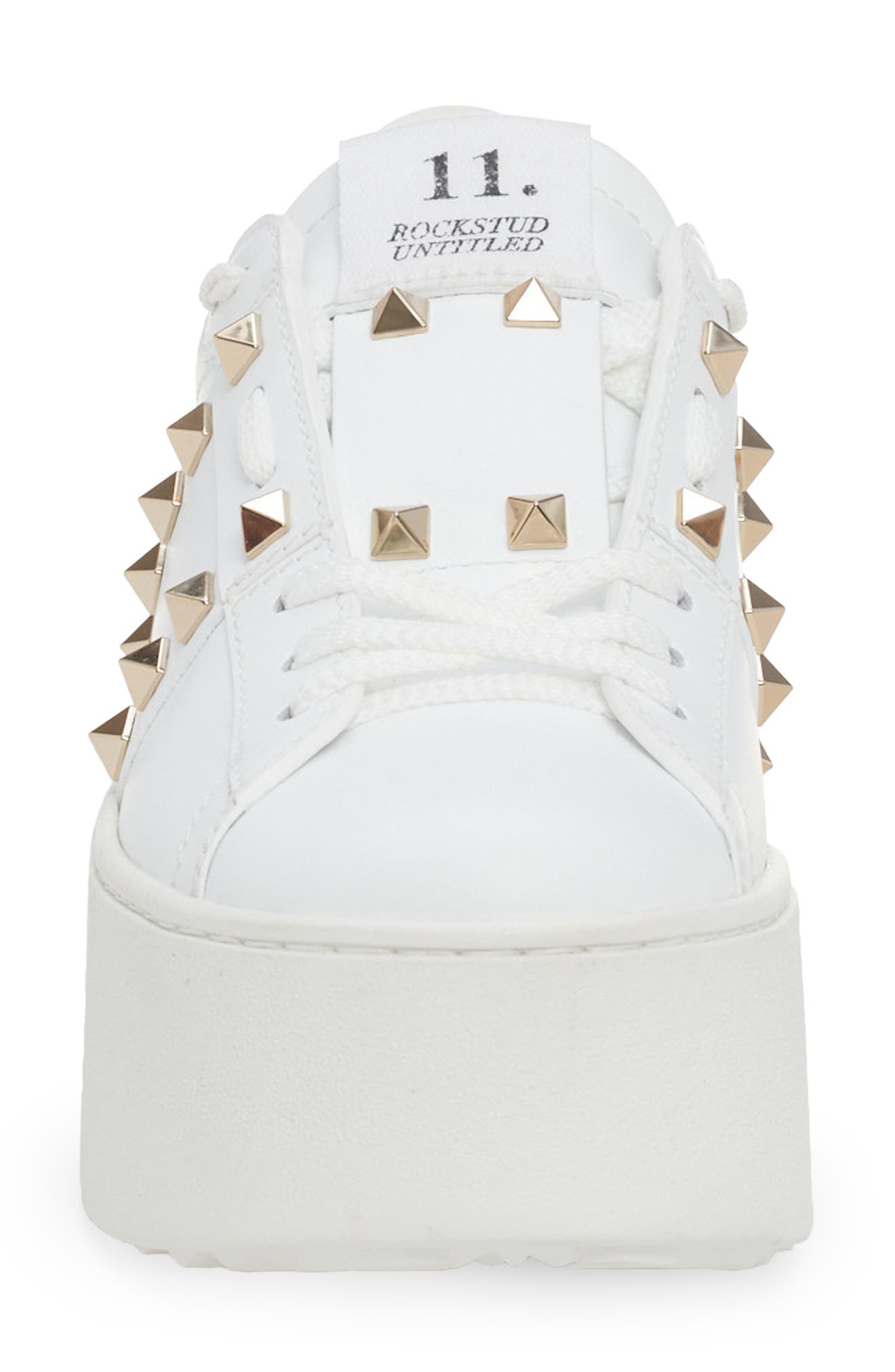Valentino Garavani Open Untitled Rockstud Platform Sneaker, Alternate, color, 