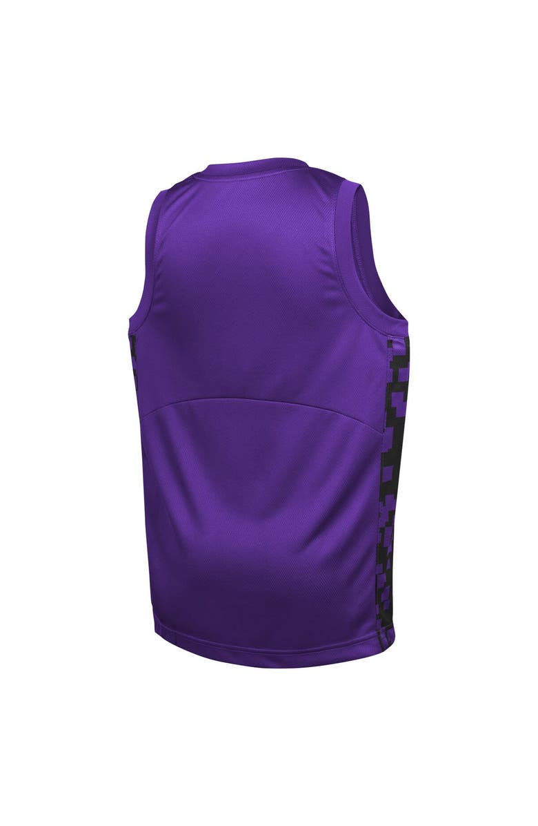 Nike Youth Nike  Purple Los Angeles Lakers Courtside Starting Five Team Jersey, Alternate, color, 