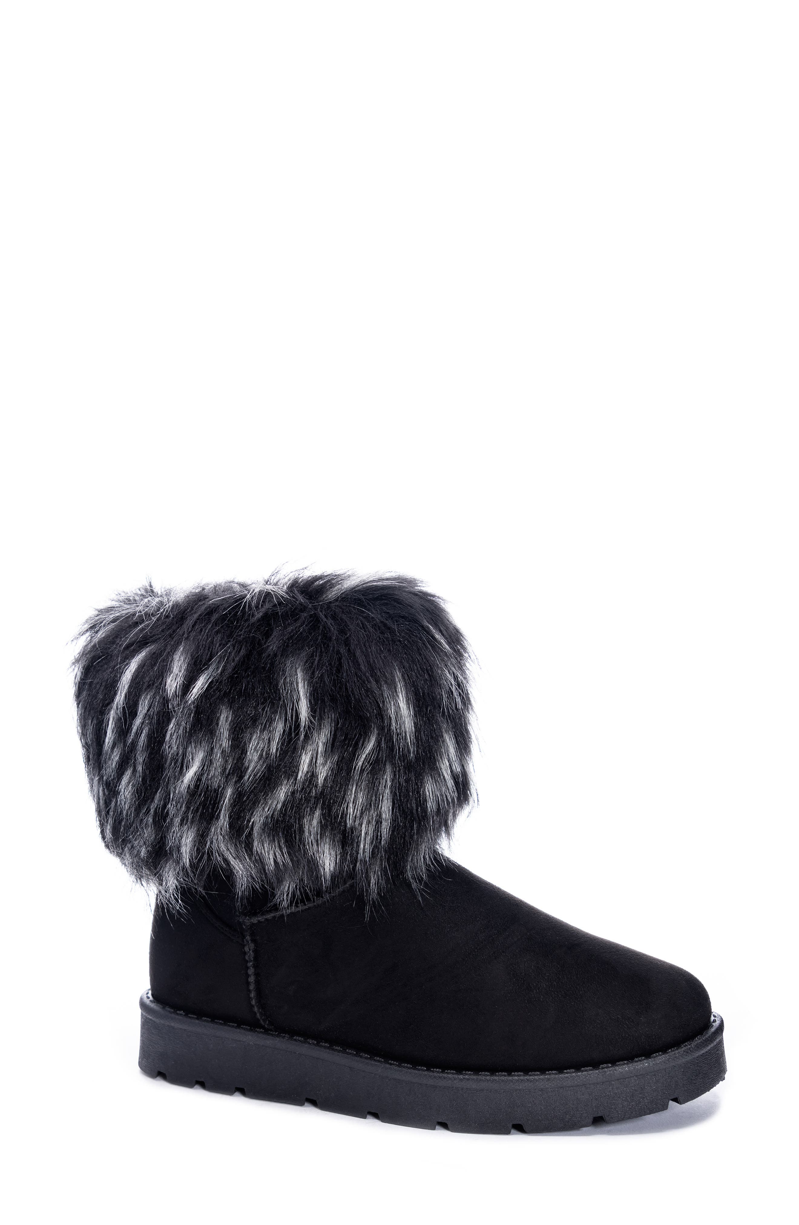 Dirty Laundry Sugar Hill Faux Fur Cuff Boot, Main, color, 