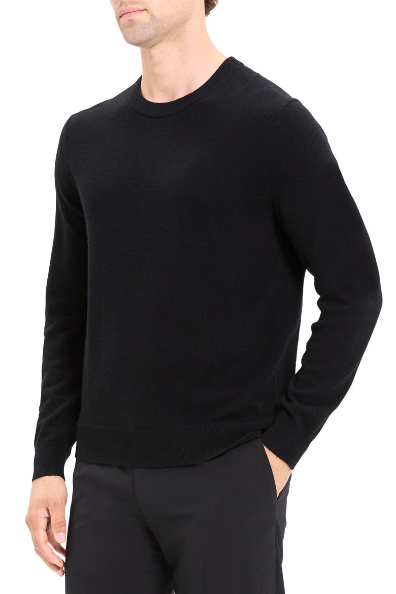 Hilles Cashmere Sweater, Alternate, color, BLK