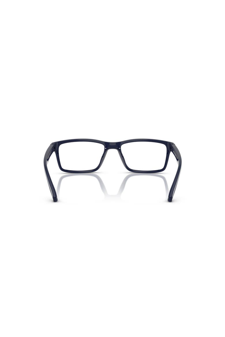 52mm Rectangle optical glasses, Alternate, color, Blue