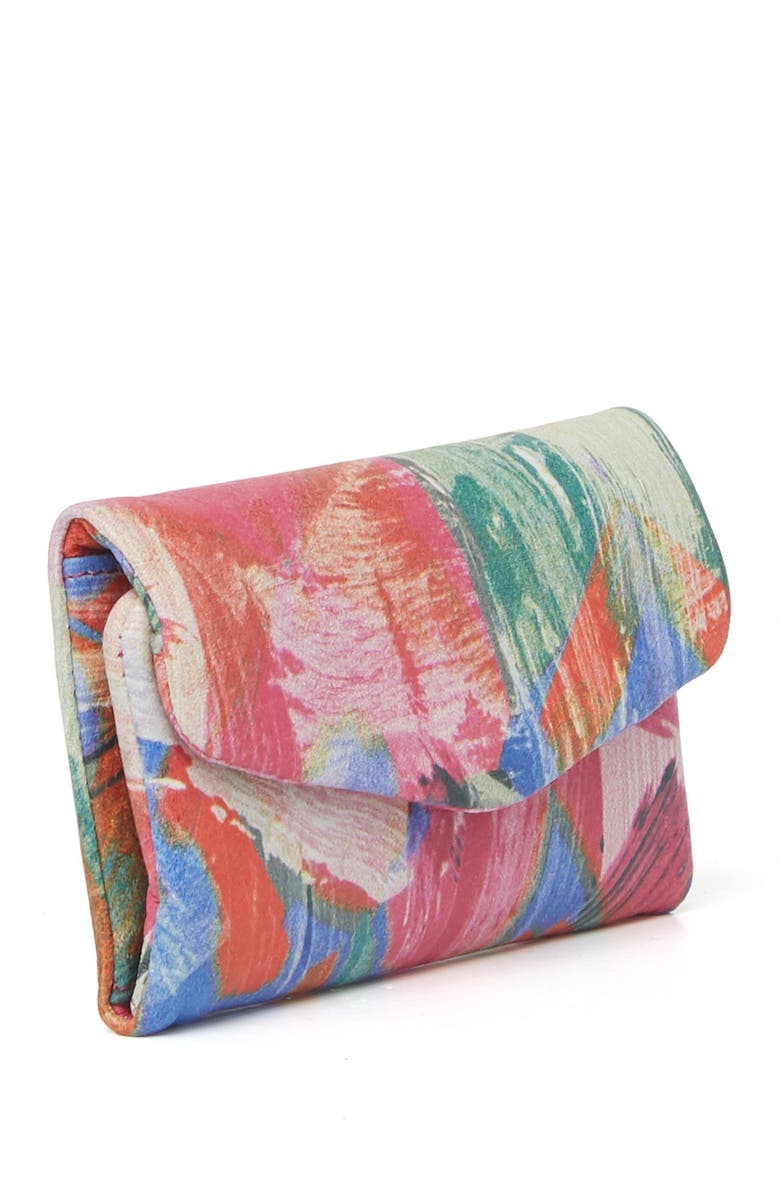 HOBO Lacy Leather Wallet, Alternate, color, 