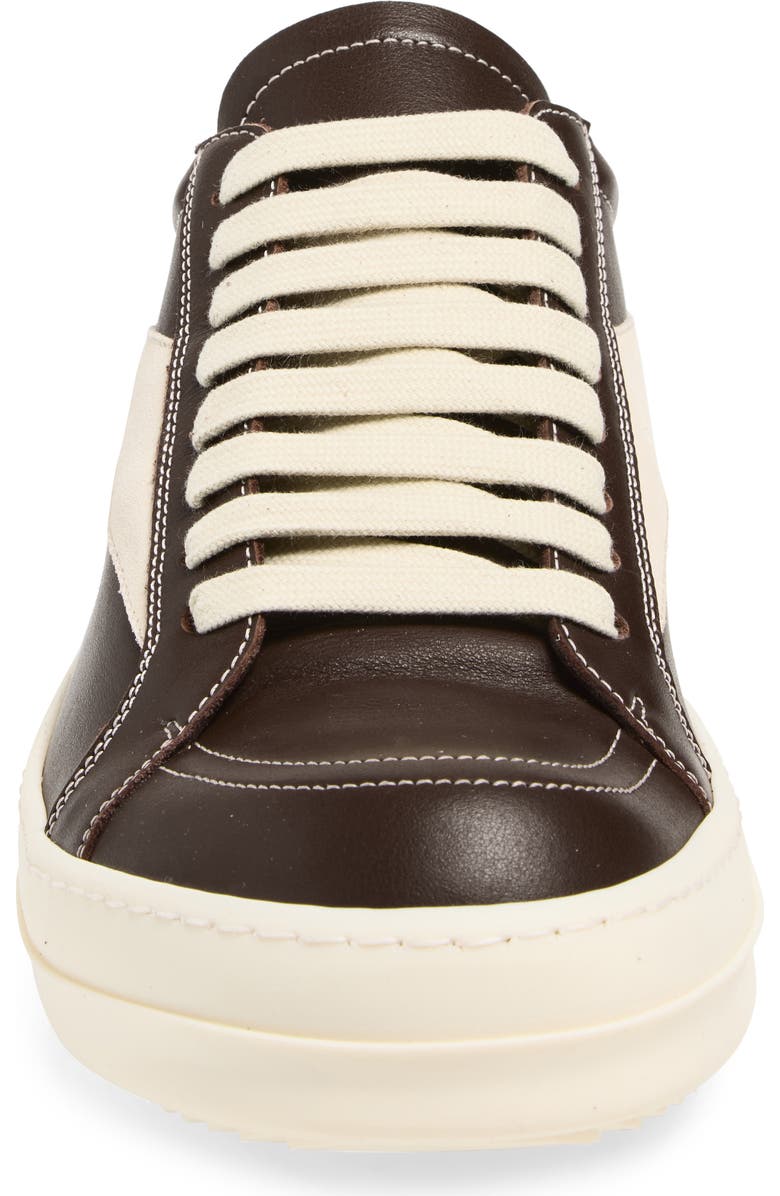 Rick Owens Vintage Sneaks Sneaker, Alternate, color, Macassar/ Milk/ Milk