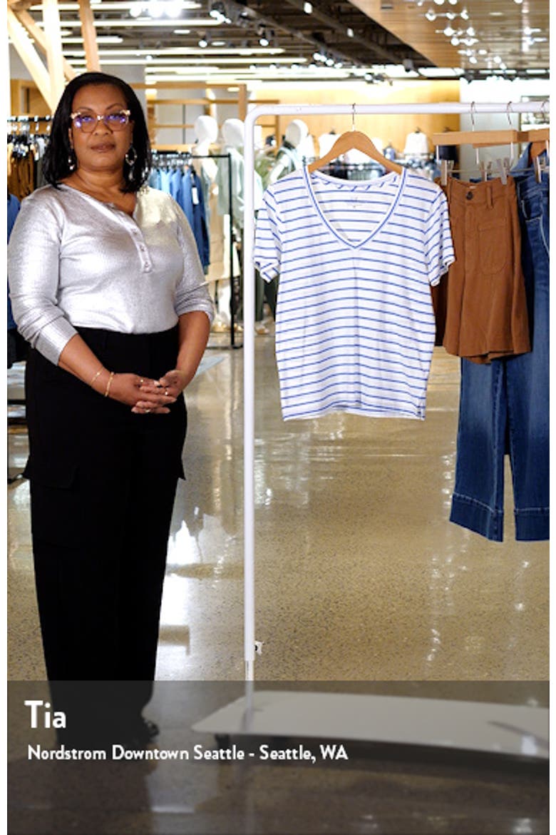 Clean Jersey V-Neck T-Shirt video