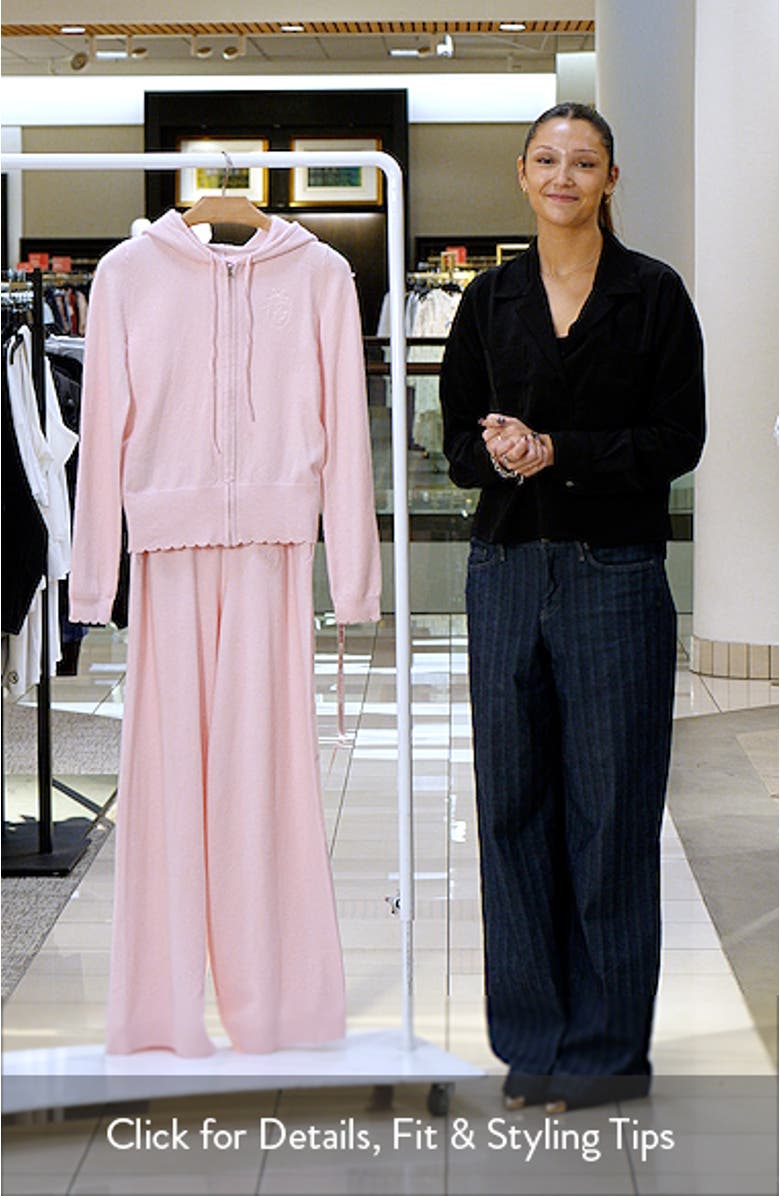 Regina Wool & Cashmere Hoodie & Pants Travel Set, sales video thumbnail