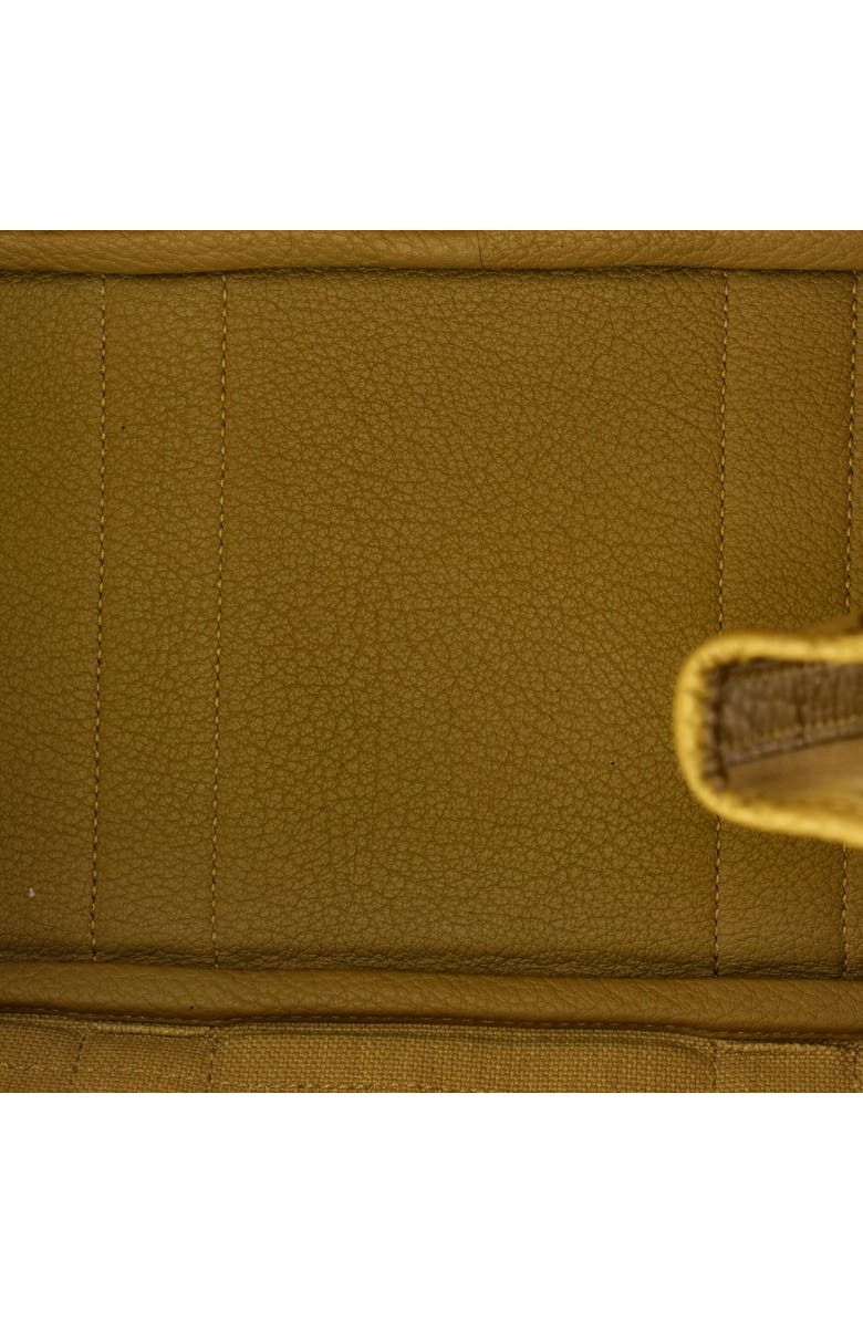 Pre-Owned Hermes Garden Party Tote Toile and Leather 30, Alternate, color, Curry