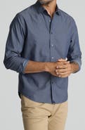 UNTUCKit Smithson Regular Fit Neat Floral Wrinkle Free Cotton Button-Down Shirt