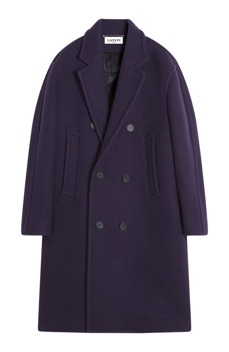 Lanvin OVERSIZED DOUBLE-BREASTED COAT, Alternate, color, 