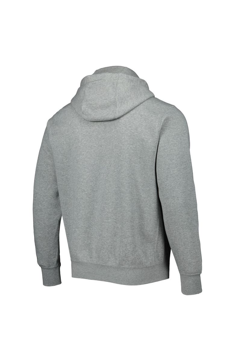 Nike Men's Nike Heather Gray France National Team Club Fleece Full-Zip Hoodie, Alternate, color,