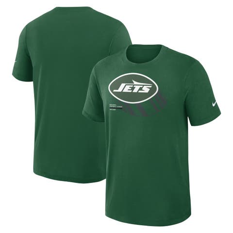 Men's Nike Green New York Jets Left End Run Slub Performance T-Shirt