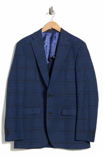 Jack Victor Elex Plaid Wool Blend Sport Coat