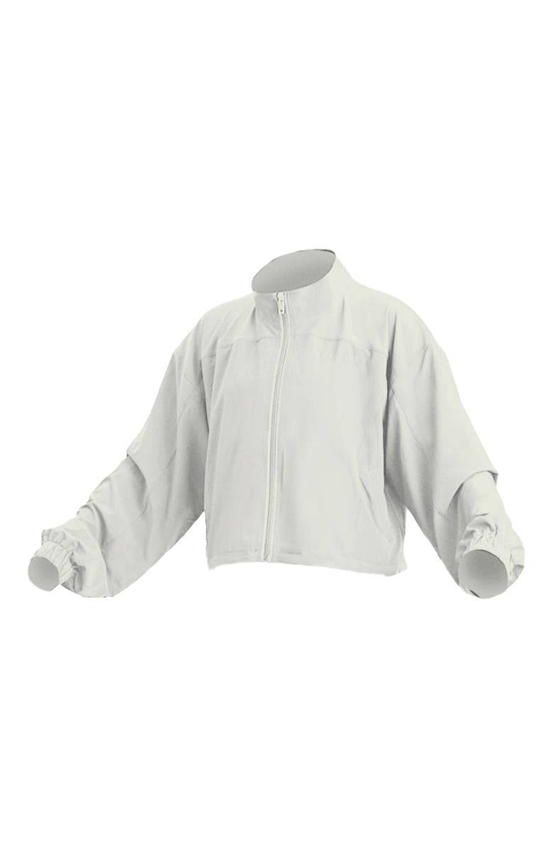 Vitality Breeze Windbreaker, Alternate, color, Oat