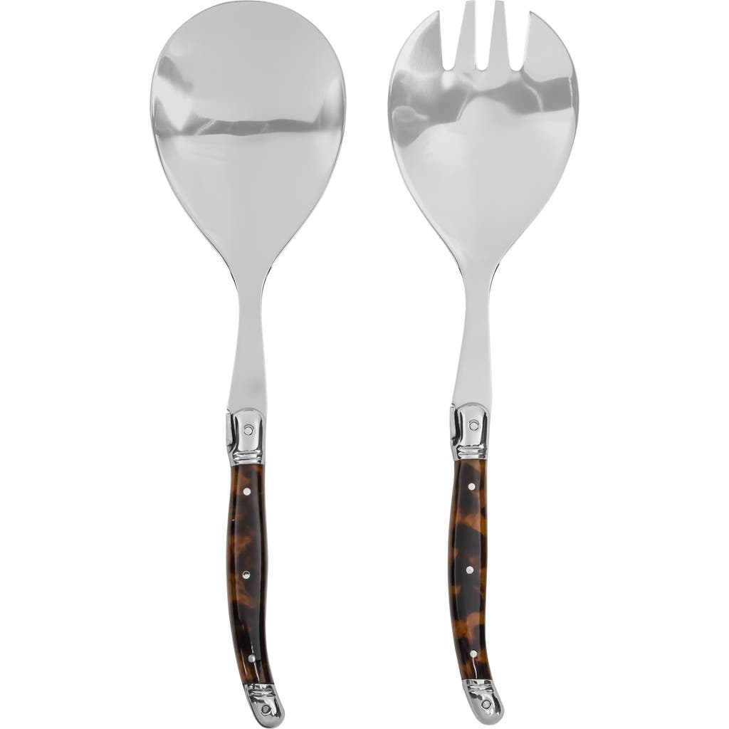 French Home 2-piece Laguiole Connoisseur Rosewood Salad Servers