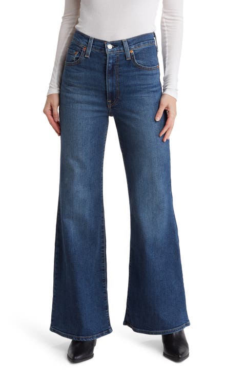 Ribcage Bells Flare Leg Jeans (A New York Moment)