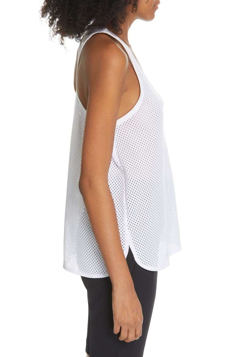 Sport Mesh Tank, Alternate, color, WHITE