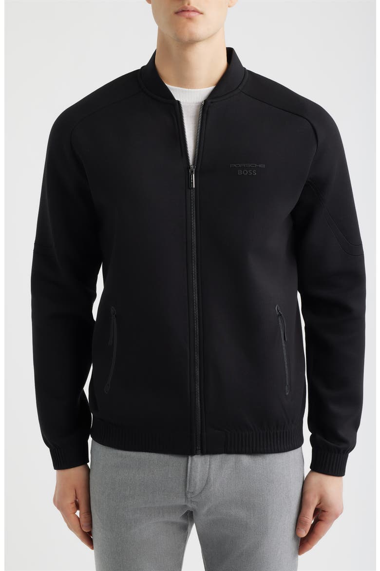 Porsche Spirit 70 Zip Sweatshirt, Alternate, color, BLACK