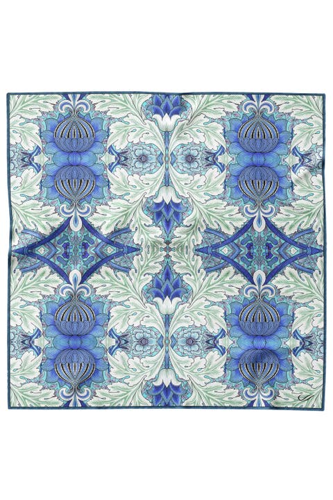 Londra - Silk Pocket Square for Men