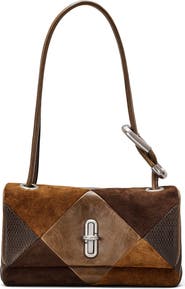 Marc Jacobs The Suede Patchwork Dual Mini Shoulder Bag