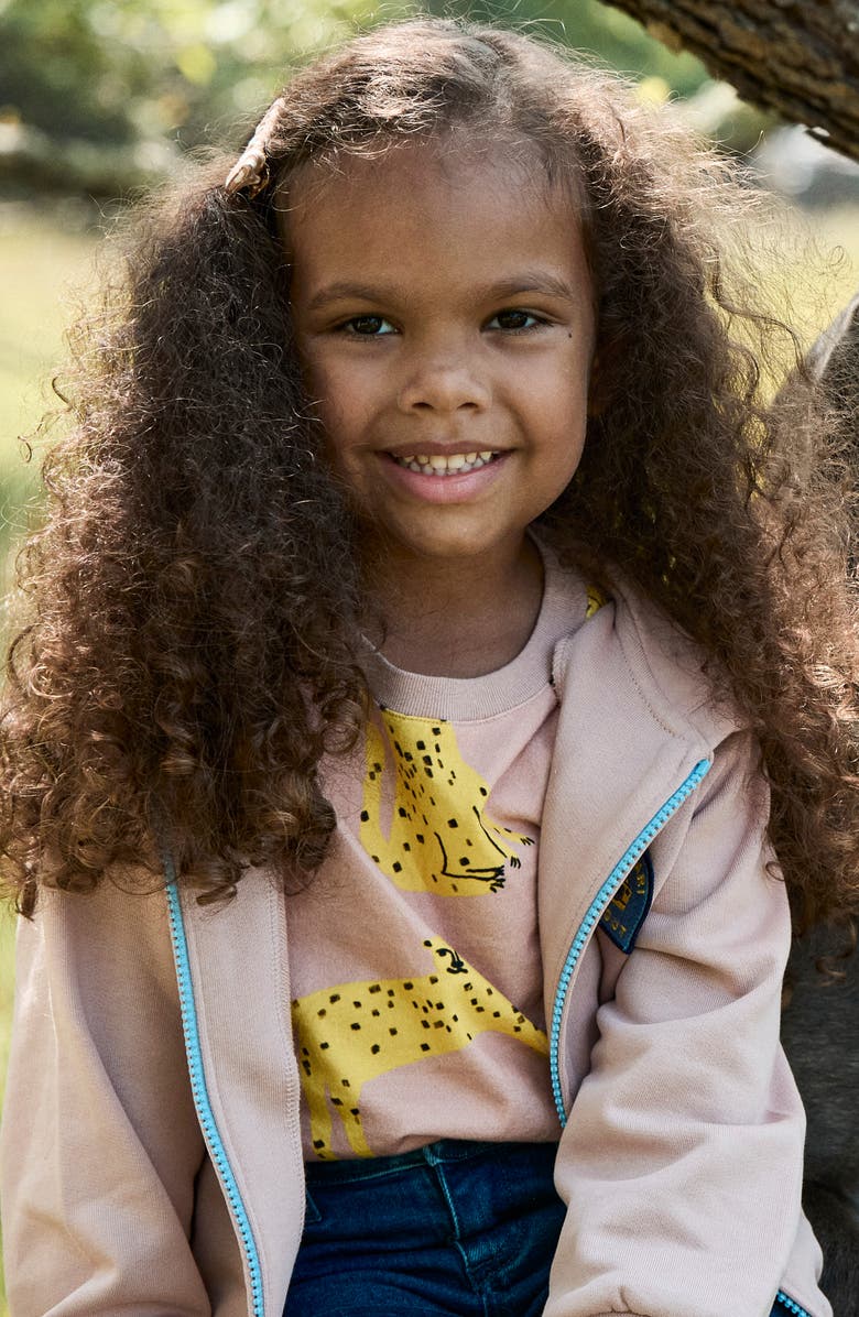 Mon Coeur Kids' Cat Graphic T-Shirt, Alternate, color, 