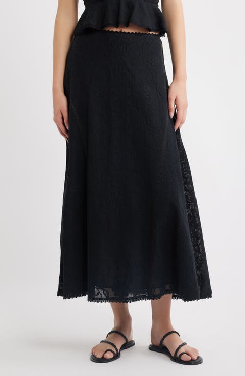 Gossamer Midi Skirt