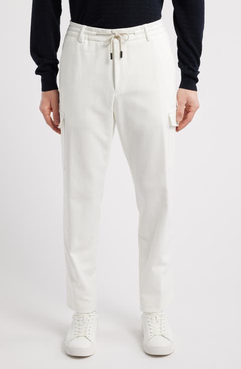 Pagol Stretch Cotton Drawstring Pants