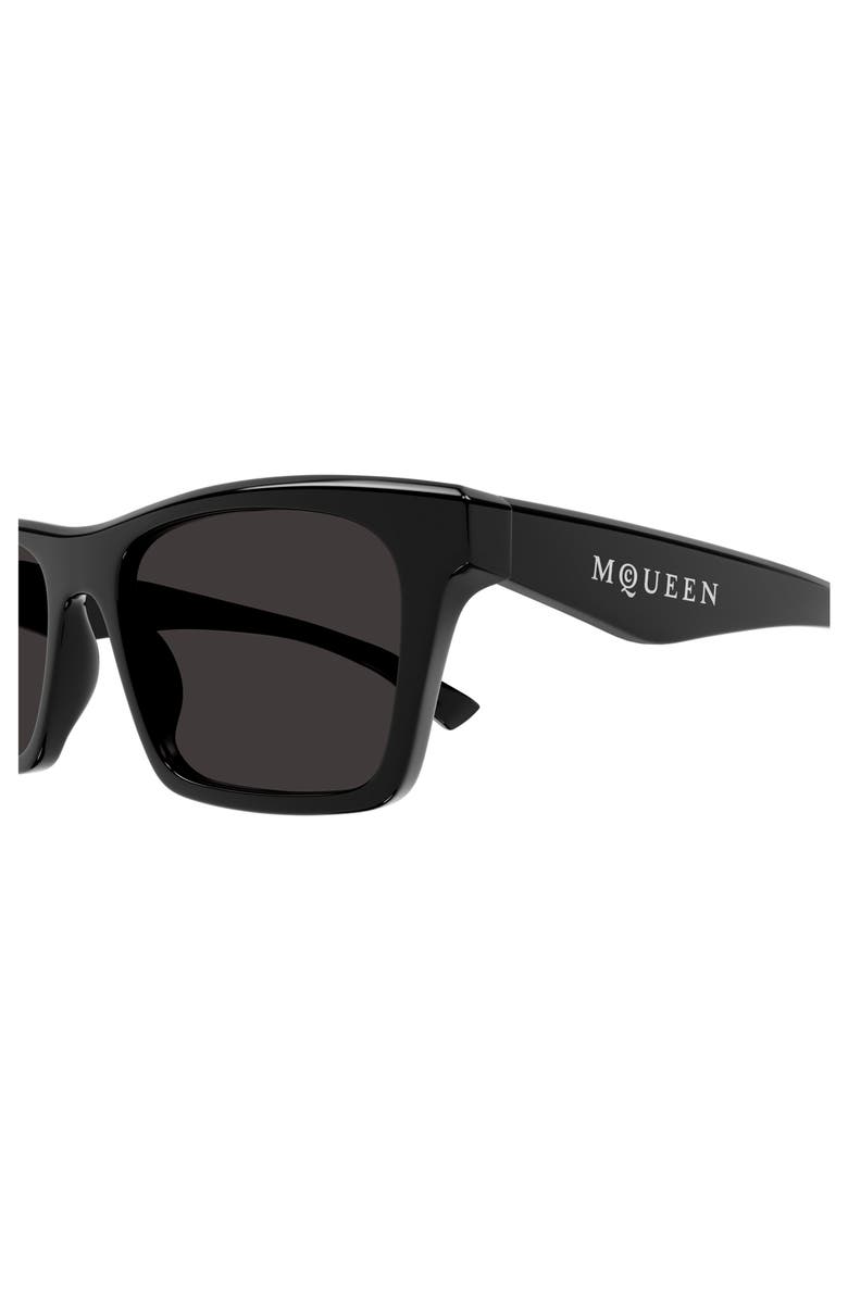 McQueen 53mm Square Sunglasses, Alternate, color,