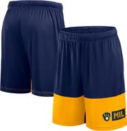 FANATICS Men's Fanatics Navy Milwaukee Brewers Best of the Best Shorts