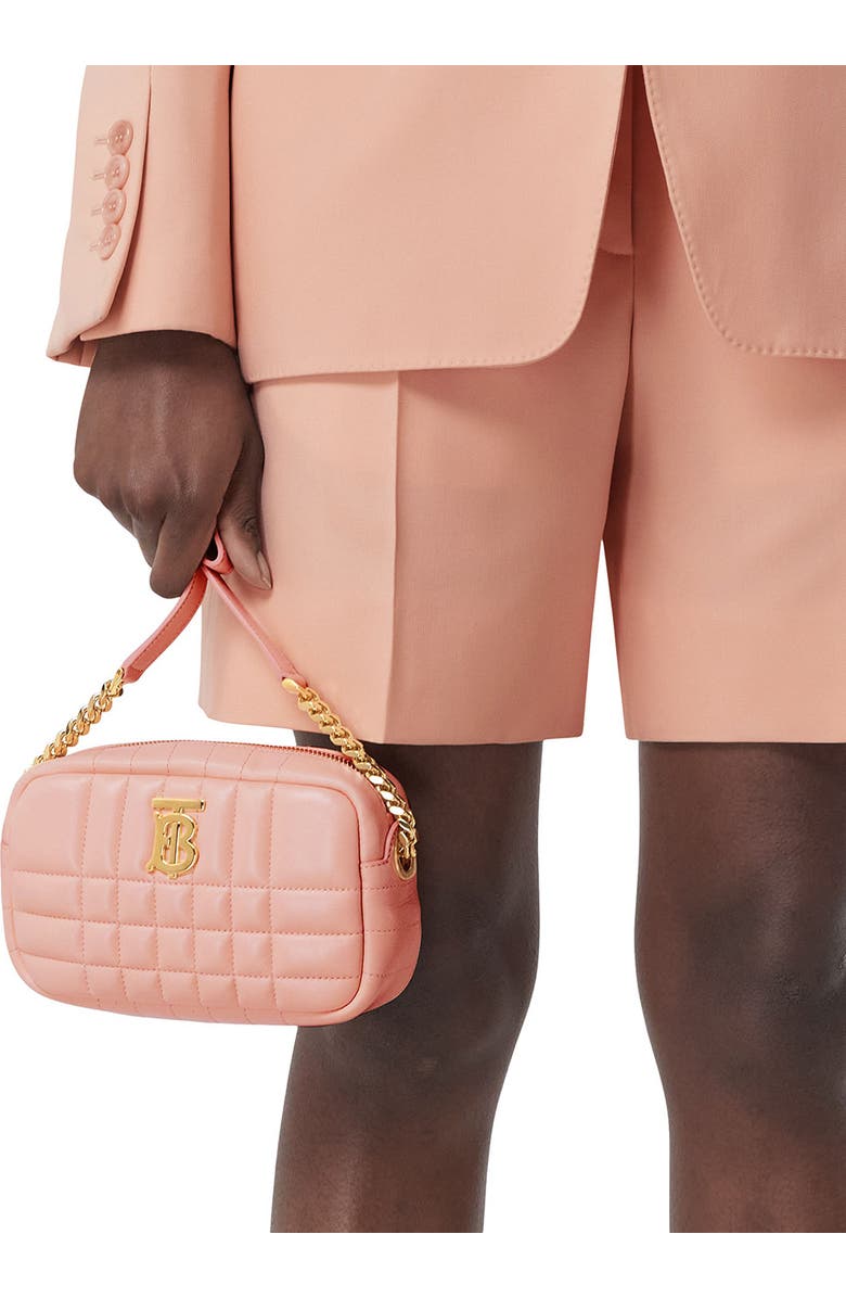 Burberry Mini Lola Quilted Leather Camera Bag, Alternate, color,