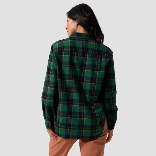 Backcountry Venture Classic Flannel Shirt In Green