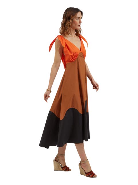 High Tide Dress Coral