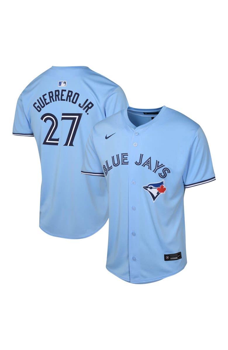 Nike Youth Nike Vladimir Guerrero Jr. Powder Blue Toronto Blue Jays Alternate Limited Player Jersey, Main, color, 