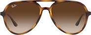 Ray-Ban 57mm Gradient Aviator Sunglasses