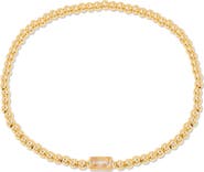 Brook and York Kylie Birthstone Beaded Stretch Bracelet