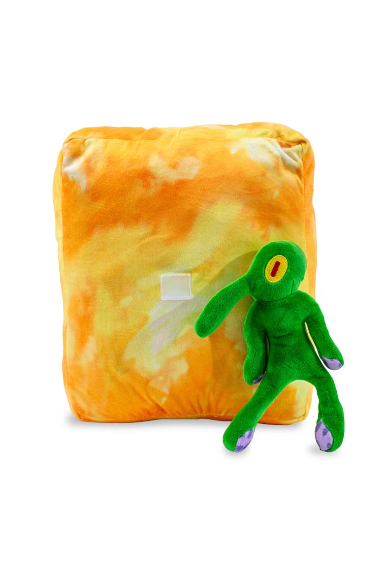 Nickelodeon SpongeBob SquarePants Squidward Painting 12-Inch Collector Plush Toy, Alternate, color, Green