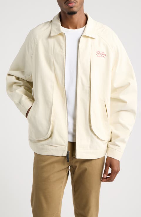 Field Cotton Two Way Zip Golf Jacket