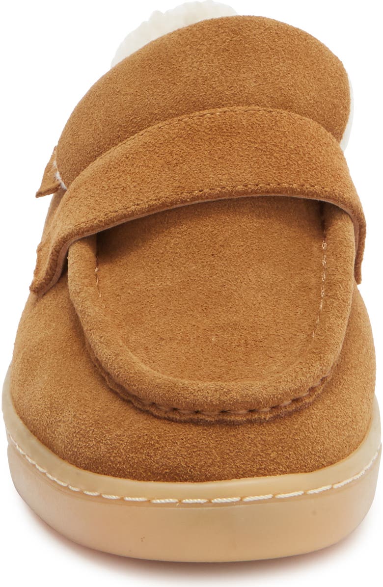 JSlides Hathor Faux Fur Lined Loafer, Alternate, color, Tan