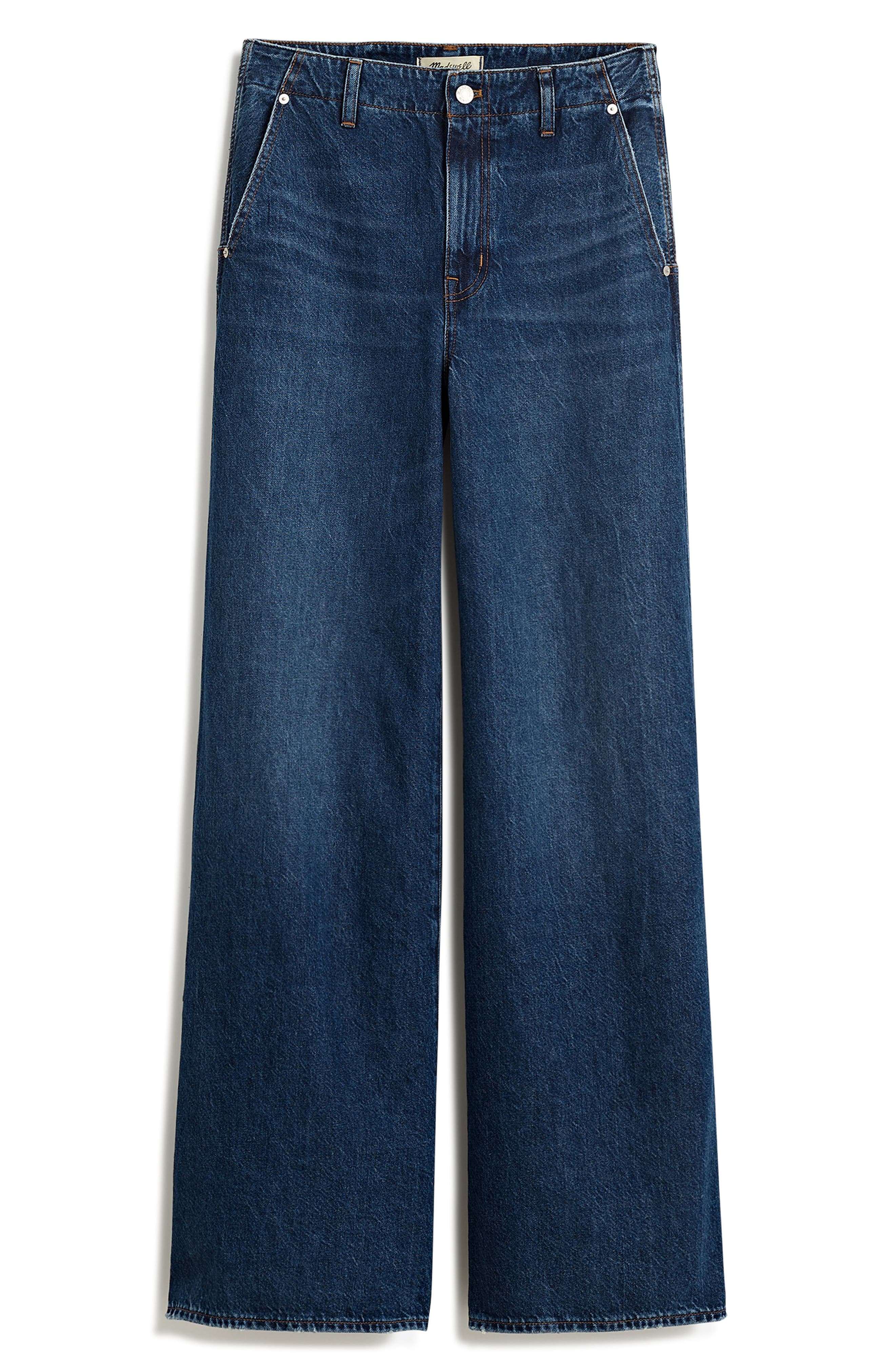 Wide Sweep Denim Jeans