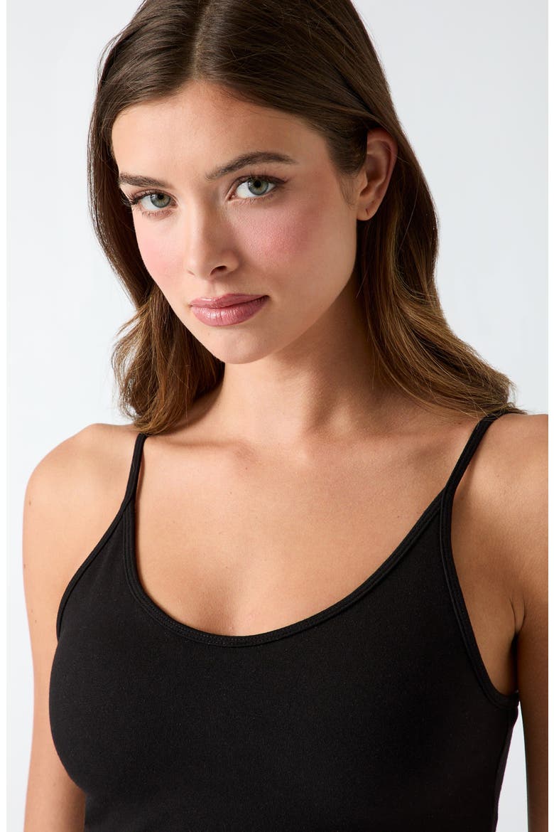 Syrma Crop Top, Alternate, color, BLACK
