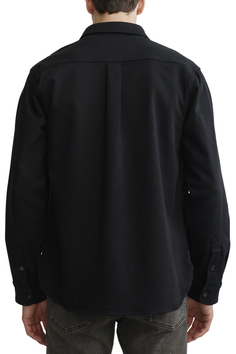 Dominick Knit Denim Shirt, Alternate, color, CAVERN