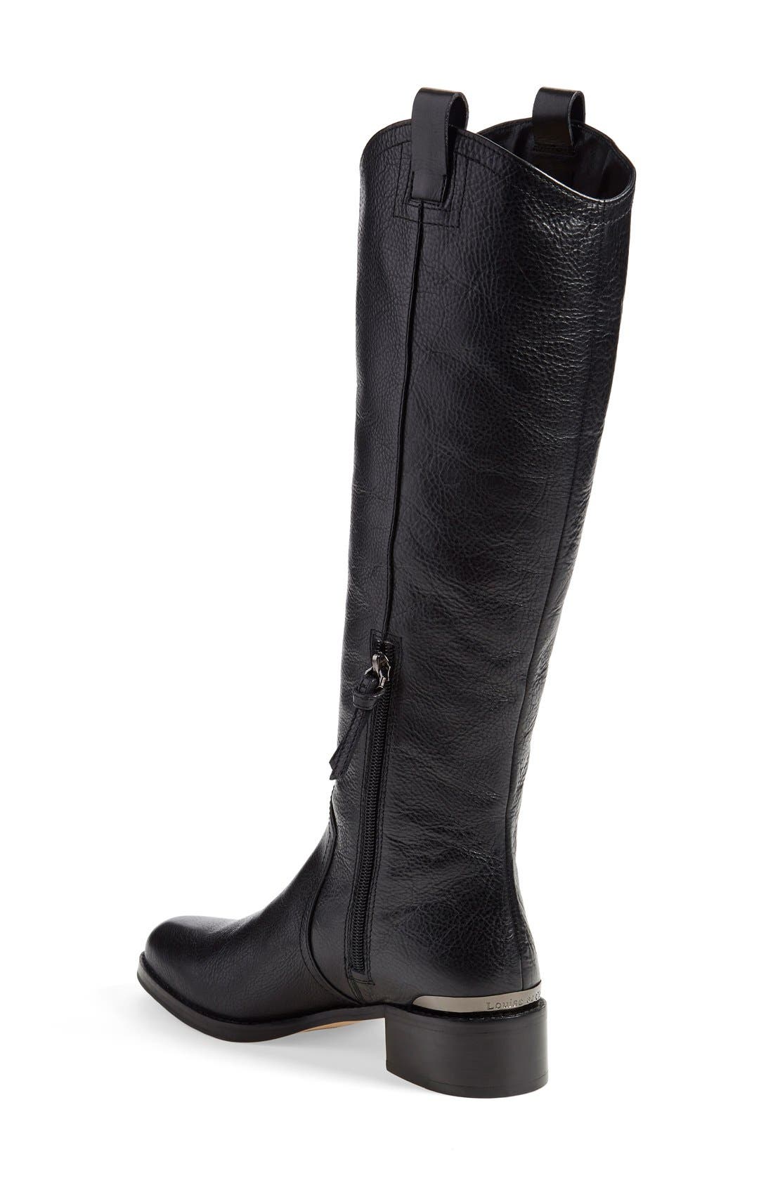 Louise et Cie 'Zada' Knee High Riding Boot, Alternate, color, 
