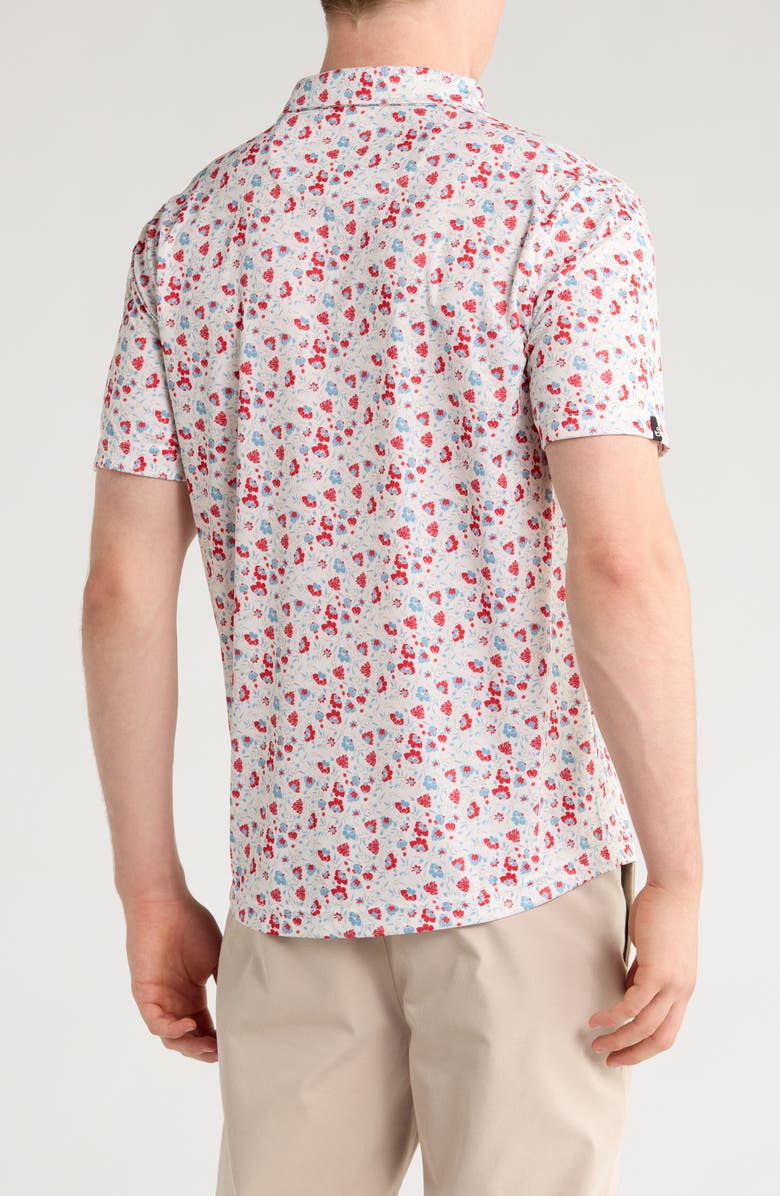 Swannies Labelle REPREVE<sup>®</sup> Recycled Polyester Piqué Polo, Alternate, color, Vintage-White