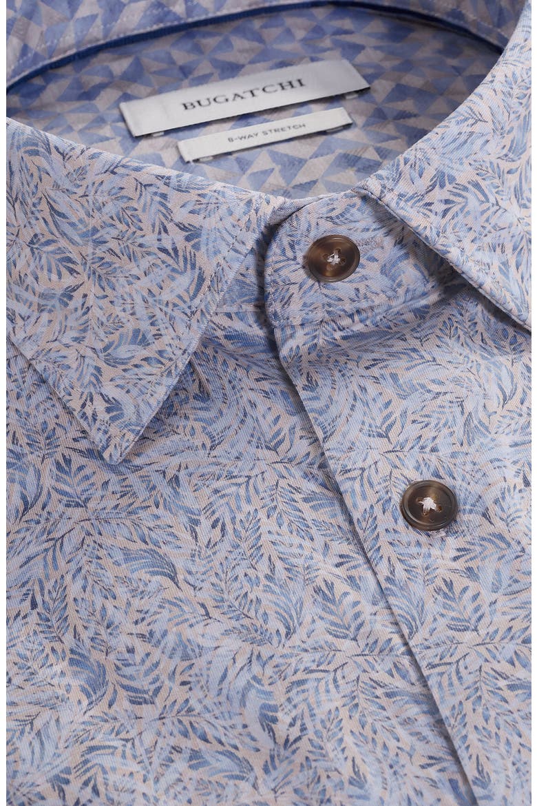 Jimmy OoohCotton® Botanical Button-Up Shirt, Alternate, color, SAND