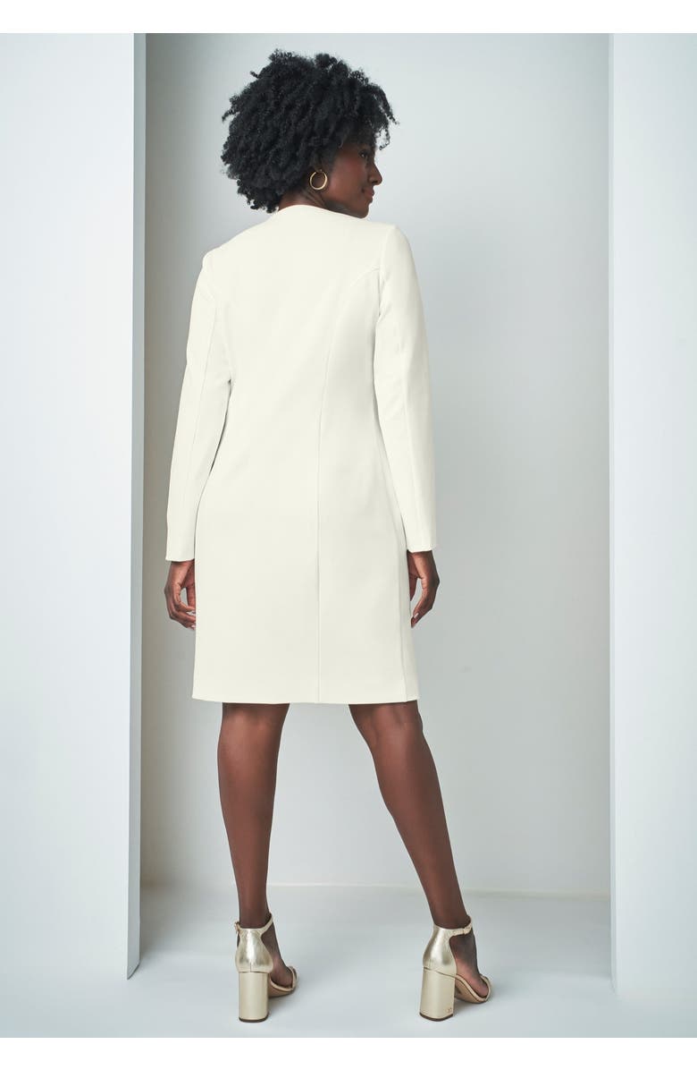 Jessica London Single Breasted Jacket Dress, Alternate, color,