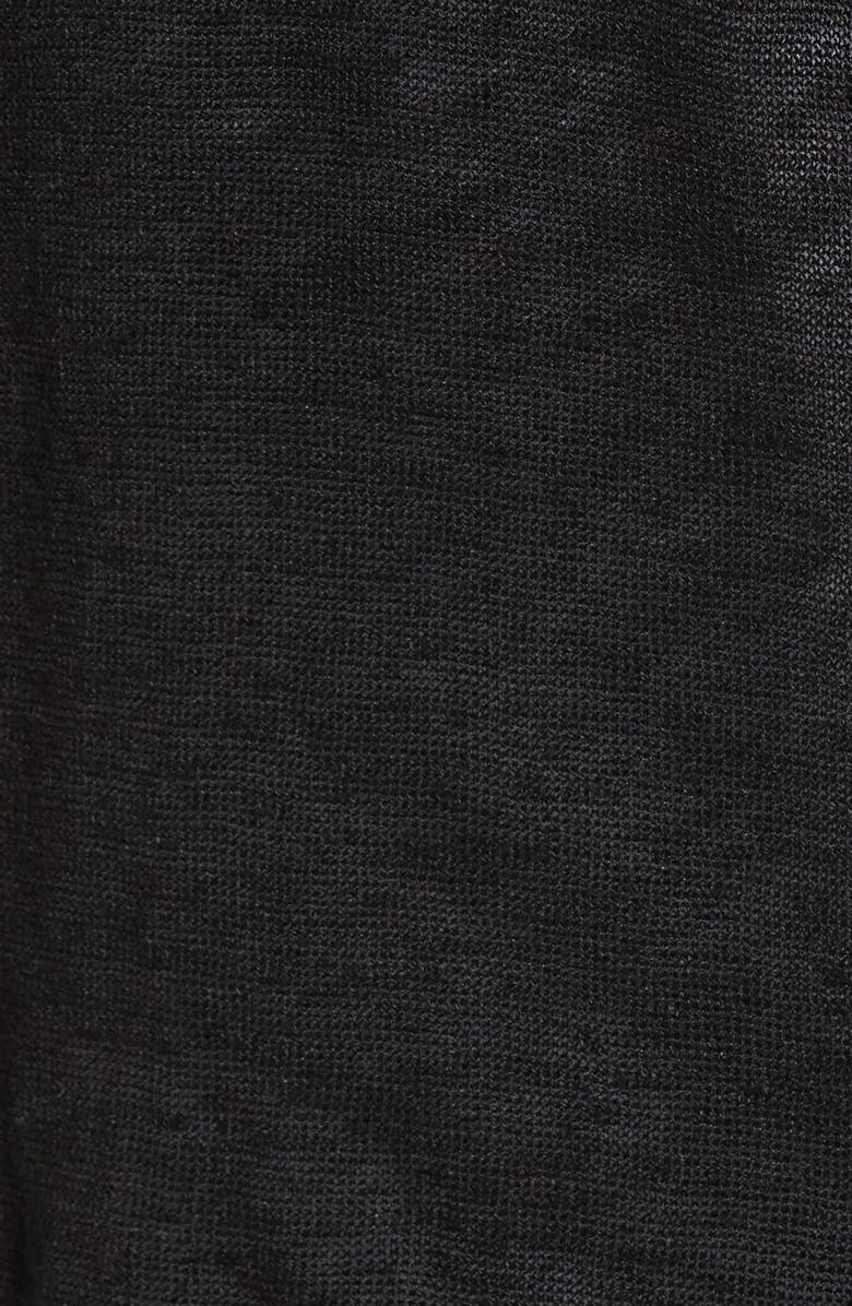 Tommy Bahama Lea Linen Cardigan, Alternate, color, Black