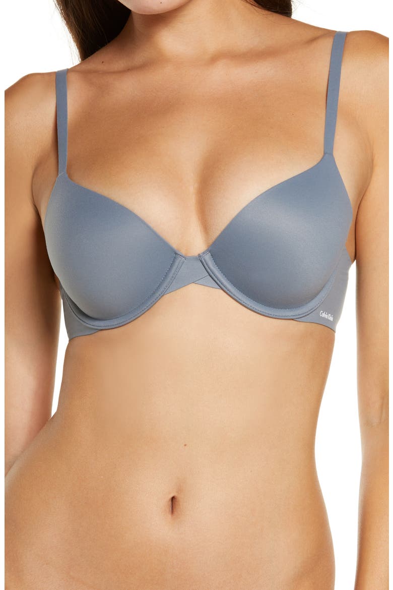 Perfectly Fit Modern Underwire T-Shirt Bra, Main, color, CINDER DUST