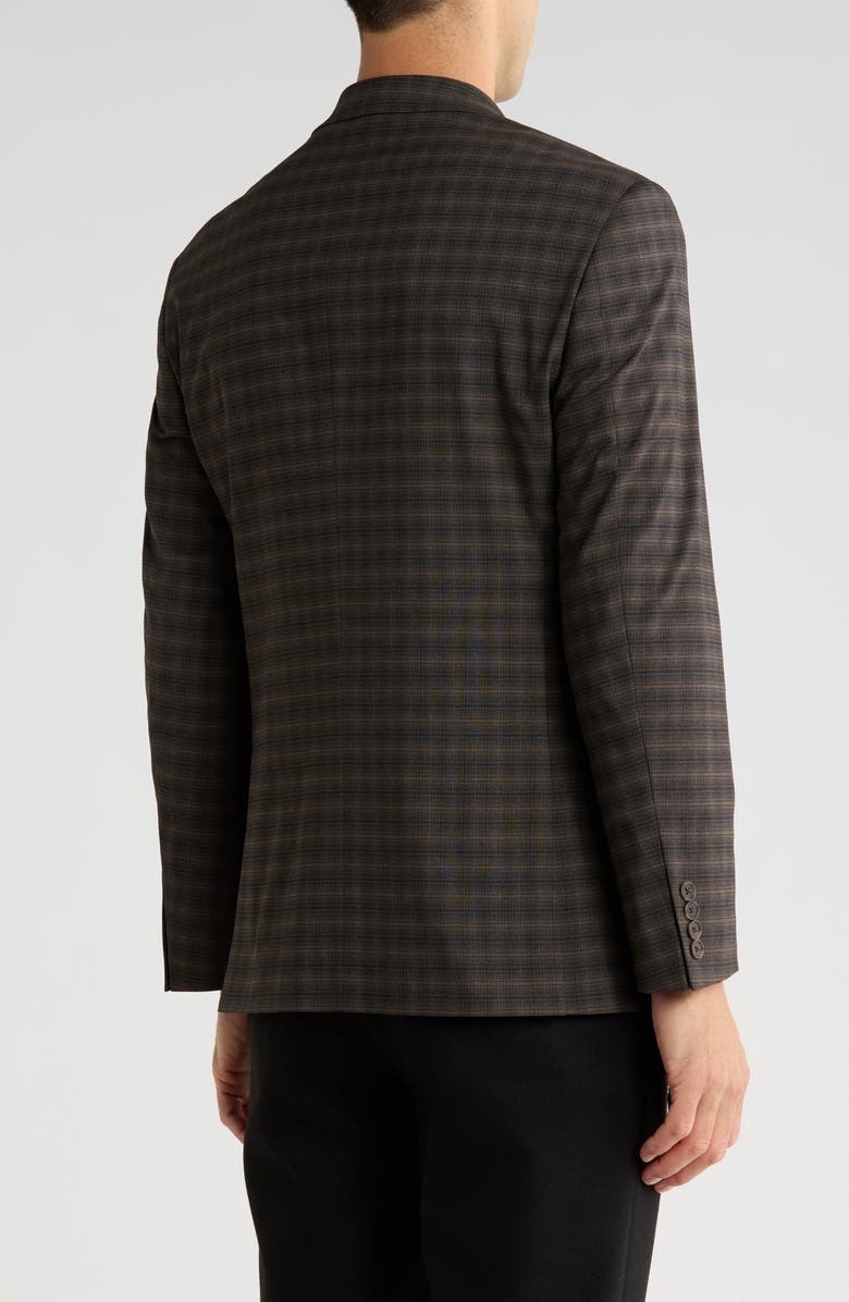 NORDSTROM RACK Shadow Check Sport Coat, Alternate, color, Brown Shadow Check