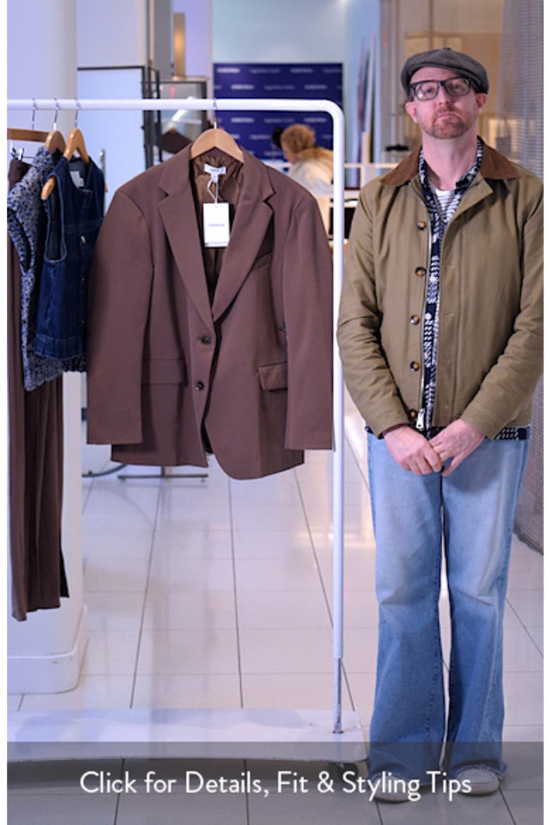 Asymmetric Slouchy Blazer video
