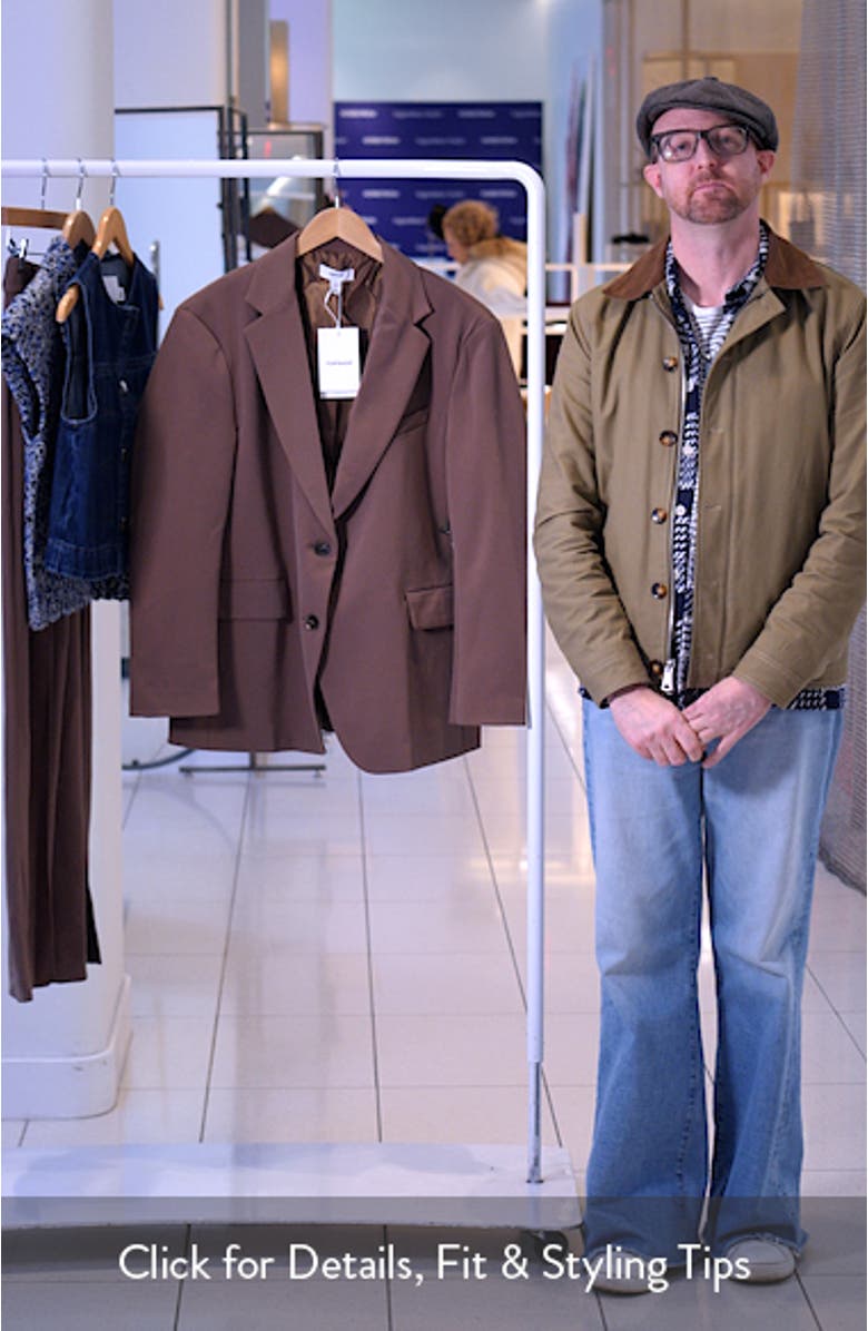 Asymmetric Slouchy Blazer, sales video thumbnail