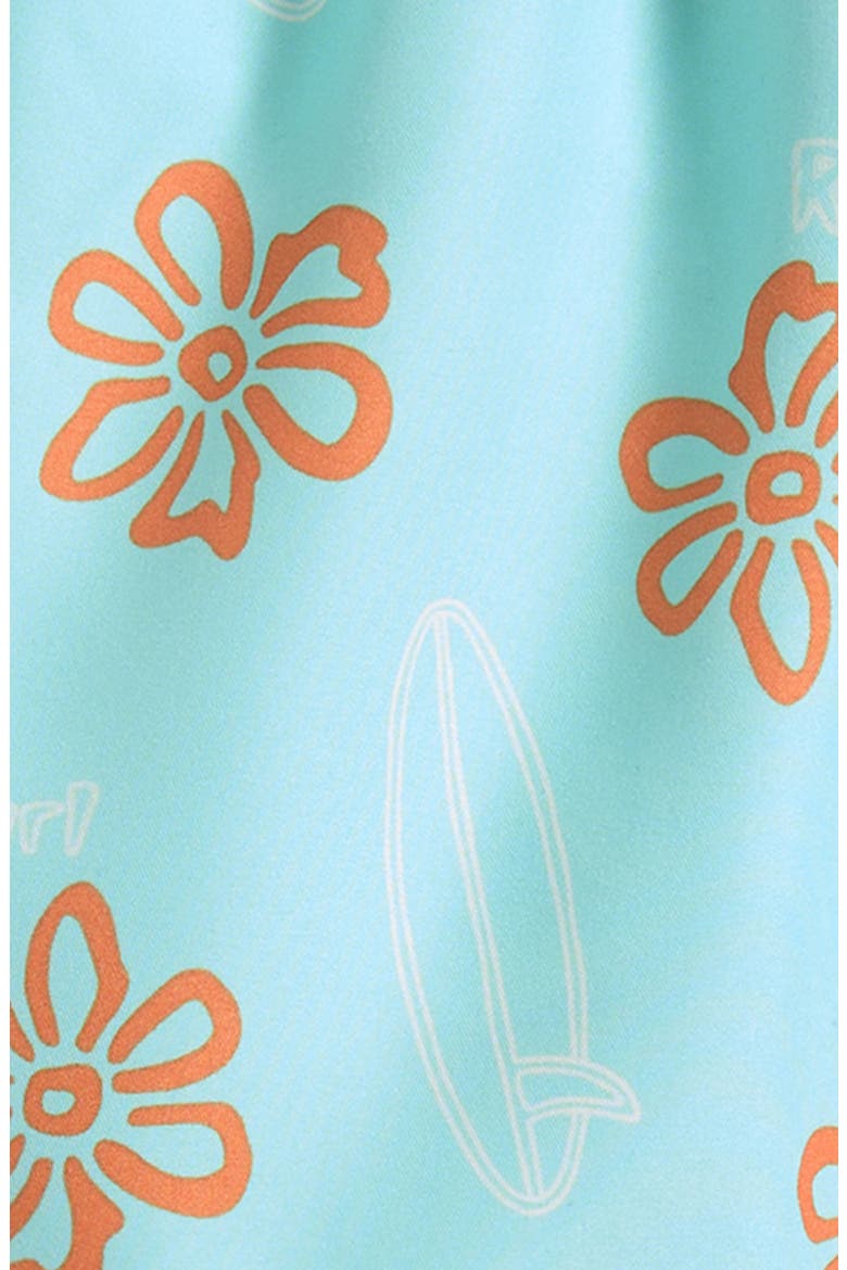Kids' Ride the Wave Swim Trunks, Alternate, color, LIGHT AQUA