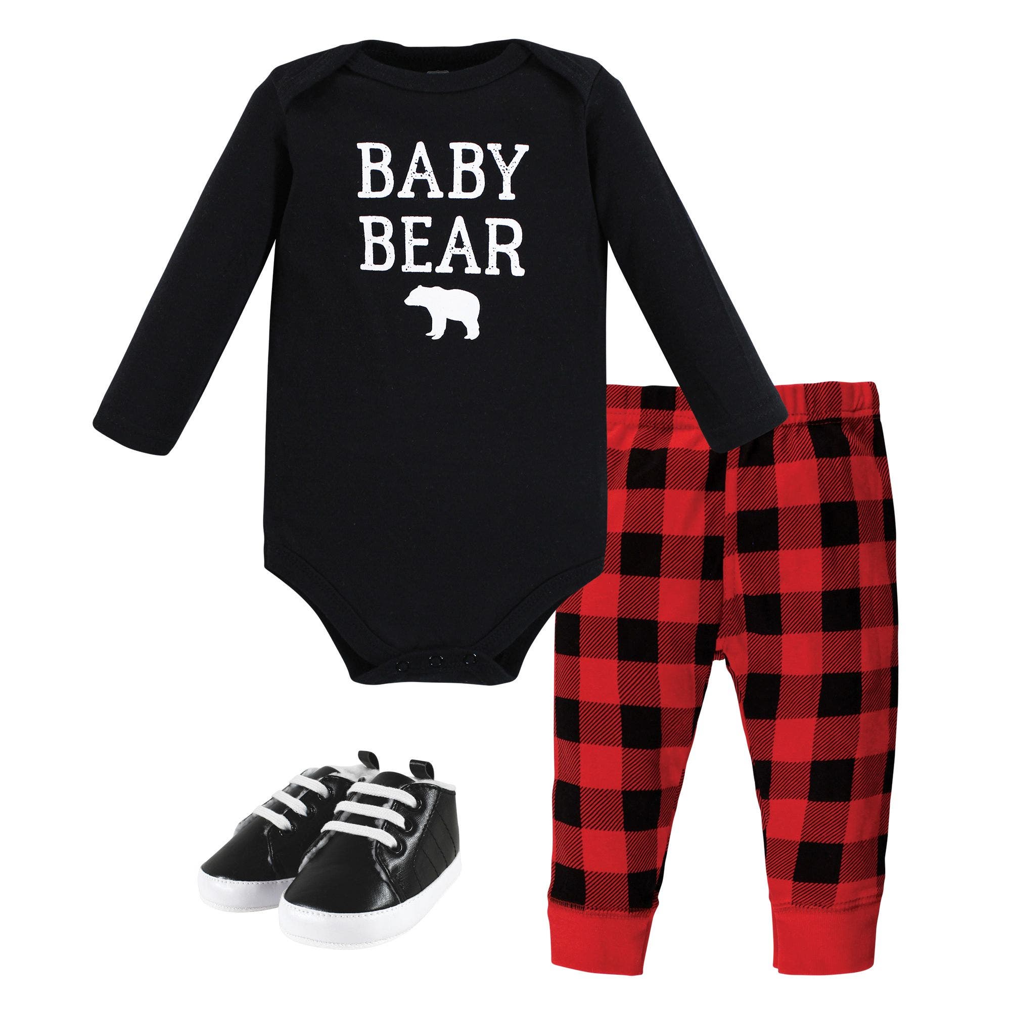 selected Buffalo Plaid Baby Bear